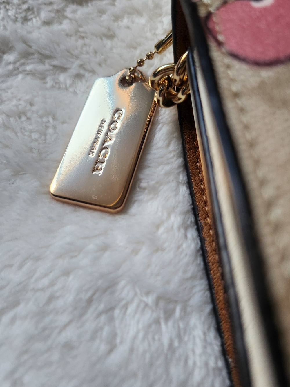 COACH Cherry Signature Crossbody Bag Cute Rare🍒 - Picture 7 of 14
